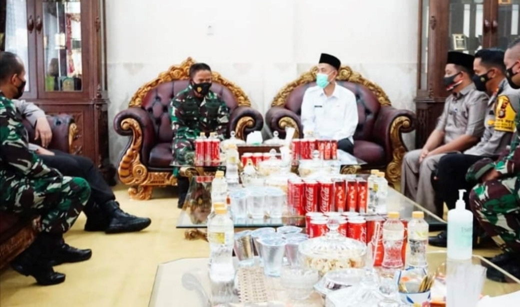 Wali Kota Dumai Sambut Kunker Pangdam I/Bukit Barisan