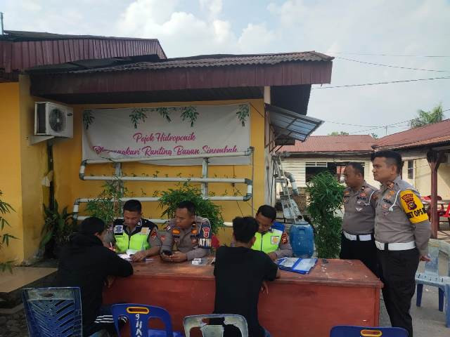Hari Ke 10 Operasi Zebra, Satlantas Polres Rohil Sosialisasi Dakgar Hunting Sistem