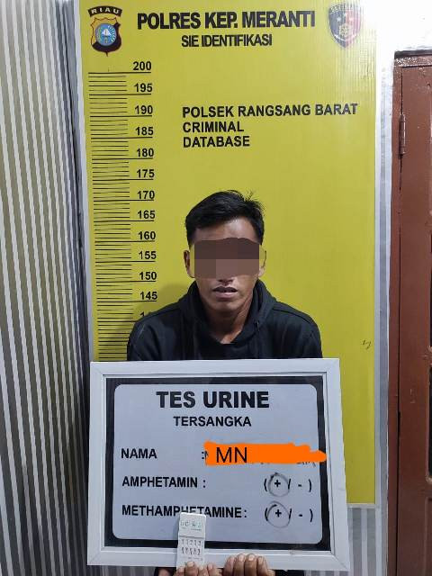 Polsek Rangsang Barat Ringkus Seorang Terduga Pengedar Sabu