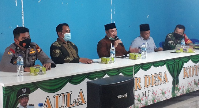 M Faisal Temui Warga Desa Koto Perambahan