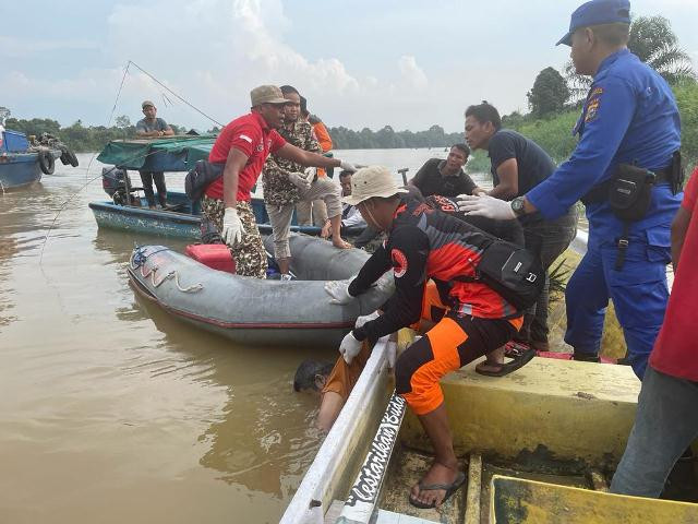 Jasad Korban Kecelakaan di Jembatan Langgam Ditemukan Meninggal Dunia 