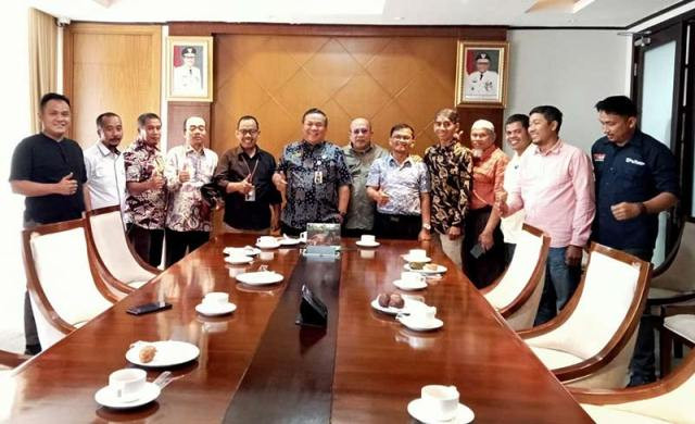 FMCR Bahas Industri Media Cetak Bersama Sekdaprov