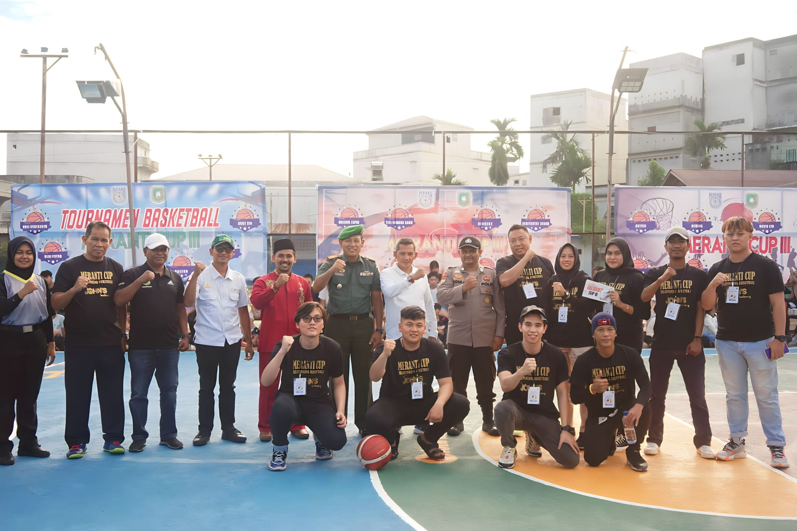 Lepas Pawai peserta Tournamen Basketball Meranti Cup 3, Kapten Isnanu, Atlet Meranti Punya Kualitas 