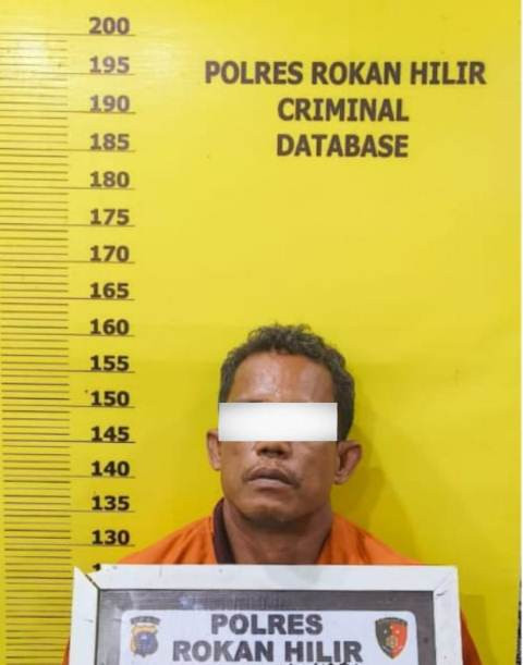 Warga Ini Diamankan Polisi Karena Cabuli Anak Dibawah Umur, Kasus Ini Ditangani Polres Rohil 