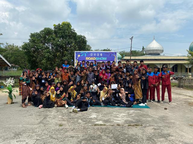 SMK Negeri 1 Merbau Gelar Roadsfhow Perdana di Merbau 