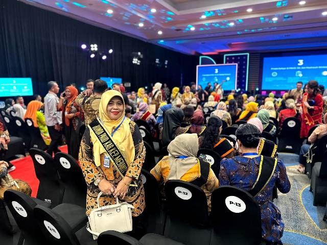 Hj. Ismiatun Hadiri Apresiasi Bunda PAUD Nasional 2023