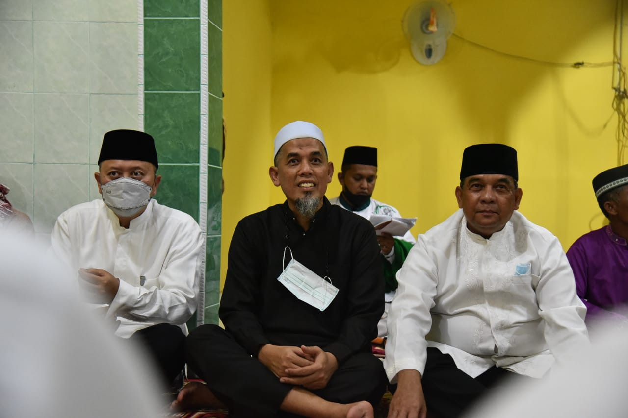 Wako Dumai Dampingi Wagubri Safari Ramadhan di Masjid Baiturrahim Bukit Kapur