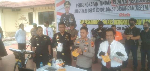 Polres Bengkalis Gelar Press Conference
