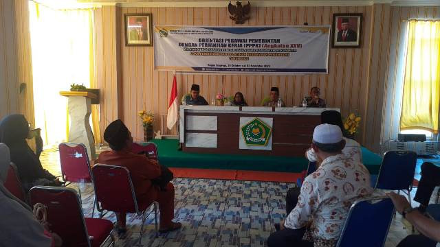 Rapat Finishing Keberangkatan Khafilah MTQ Rohil Ke Rengat