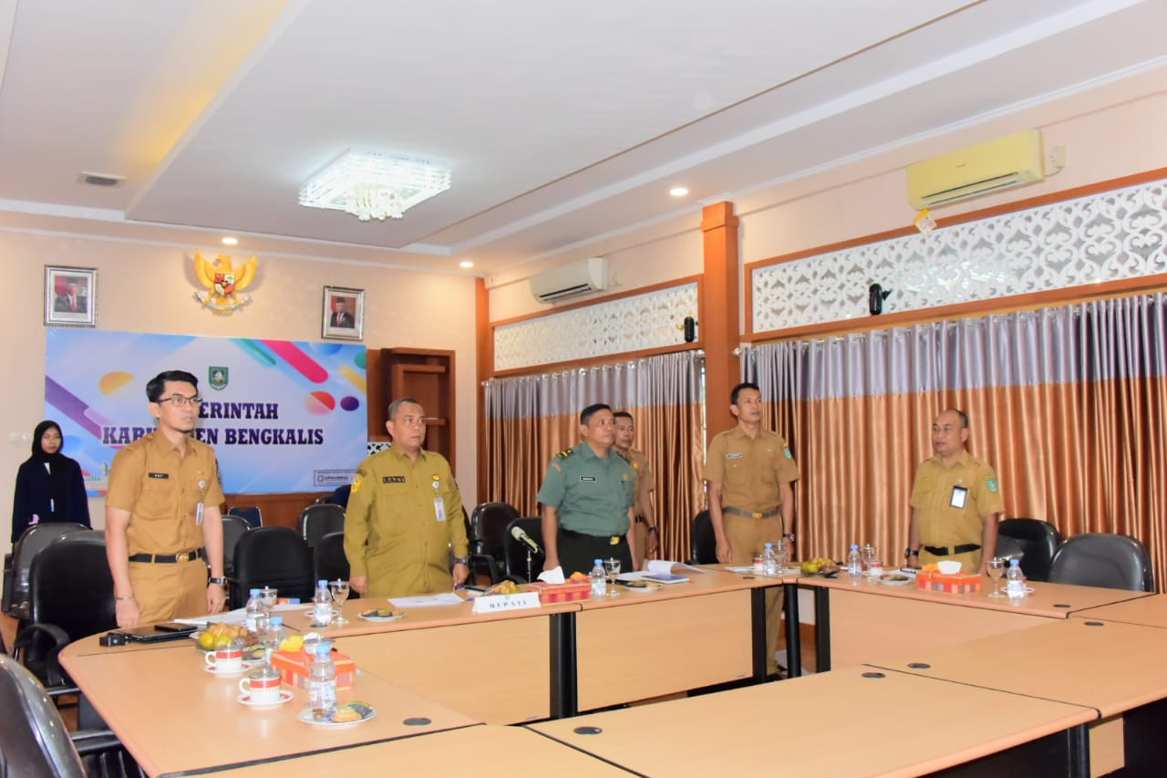 Plt. Staf Ahli Bupati Ikuti Rapat Koordinasi Pengendalian Inflasi Daerah tahun 2023