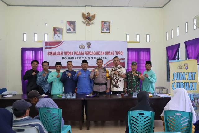 Jumat Curhat, Polres Ajak Warga Desa Alahair Timur Bersama Ciptakan Kondisi Aman dan Cegah TPPO