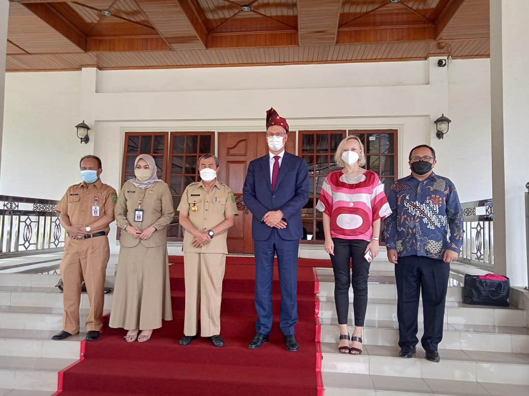 Kunjungi Riau, Dubes UE Bahas Kerja Sama Ekonomi, Perdagangan, Investasi dan Sawit