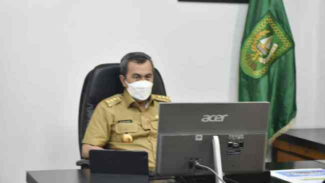 Gubernur Syamsuar Himbau Masyarakat Tetap Tenang Hadapi Lonjakan Omicron