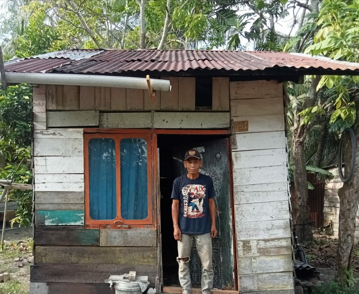 Rumah Warga Miskin di Sungai Alam Belum Mendapat Bantuan RLH