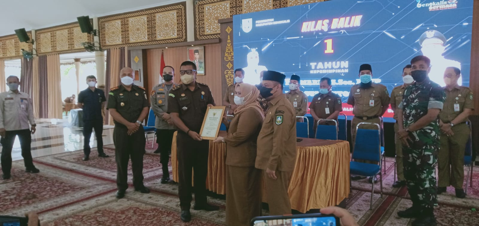 1 Tahun Kepemimpinan Bupati dan Wakil Bupati Bengkalis