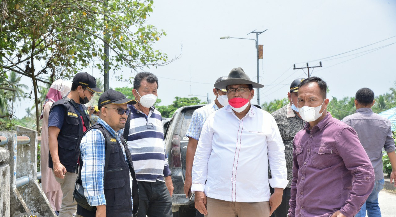 Komisi II DPRD Bengkalis Tinjau Fasilitas Ro-Ro Tanjung Kapal