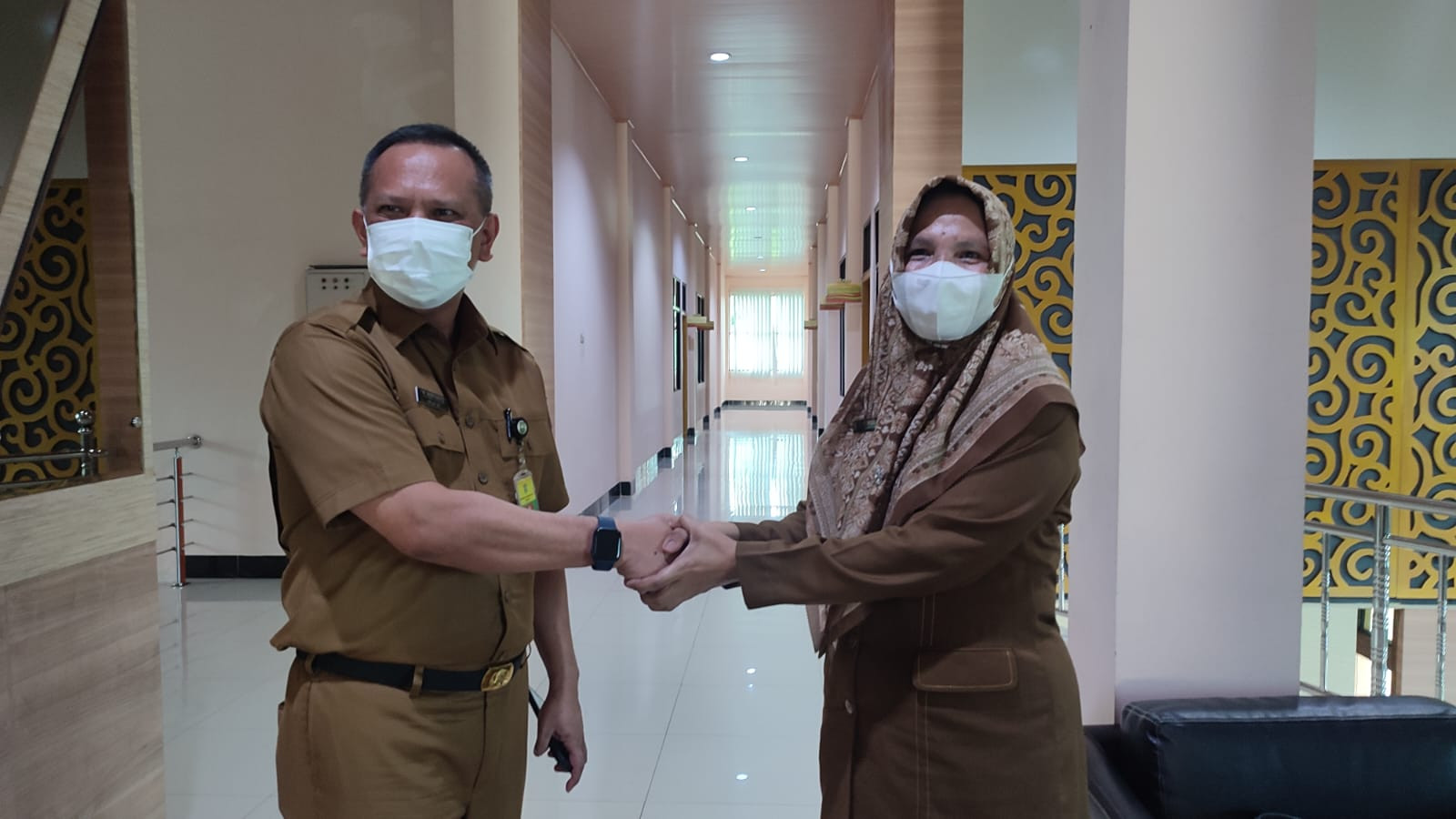 Pisah Sambut DPMPTSP Siak Bersama Berjuang untuk Terus Berprestasi