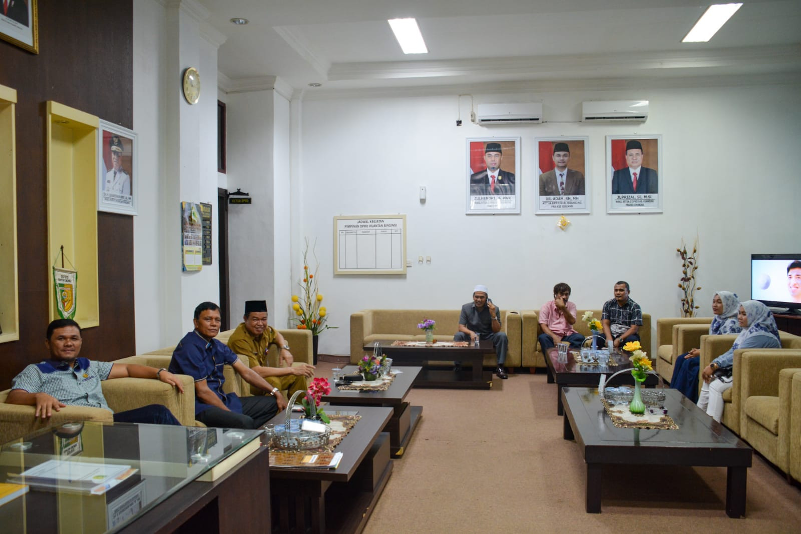 Ketua DPRD Kuansing Terima Kunjungan DPRD Sawah Lunto Sumbar 