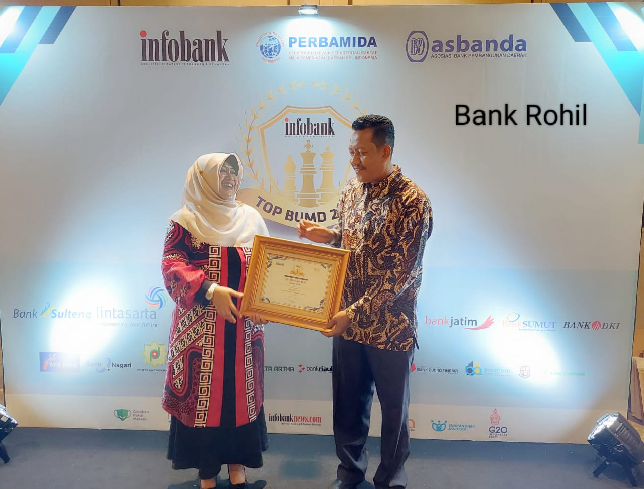PD Bank Rohil Diusia 24 Tahun Raih With Predicate Excellent