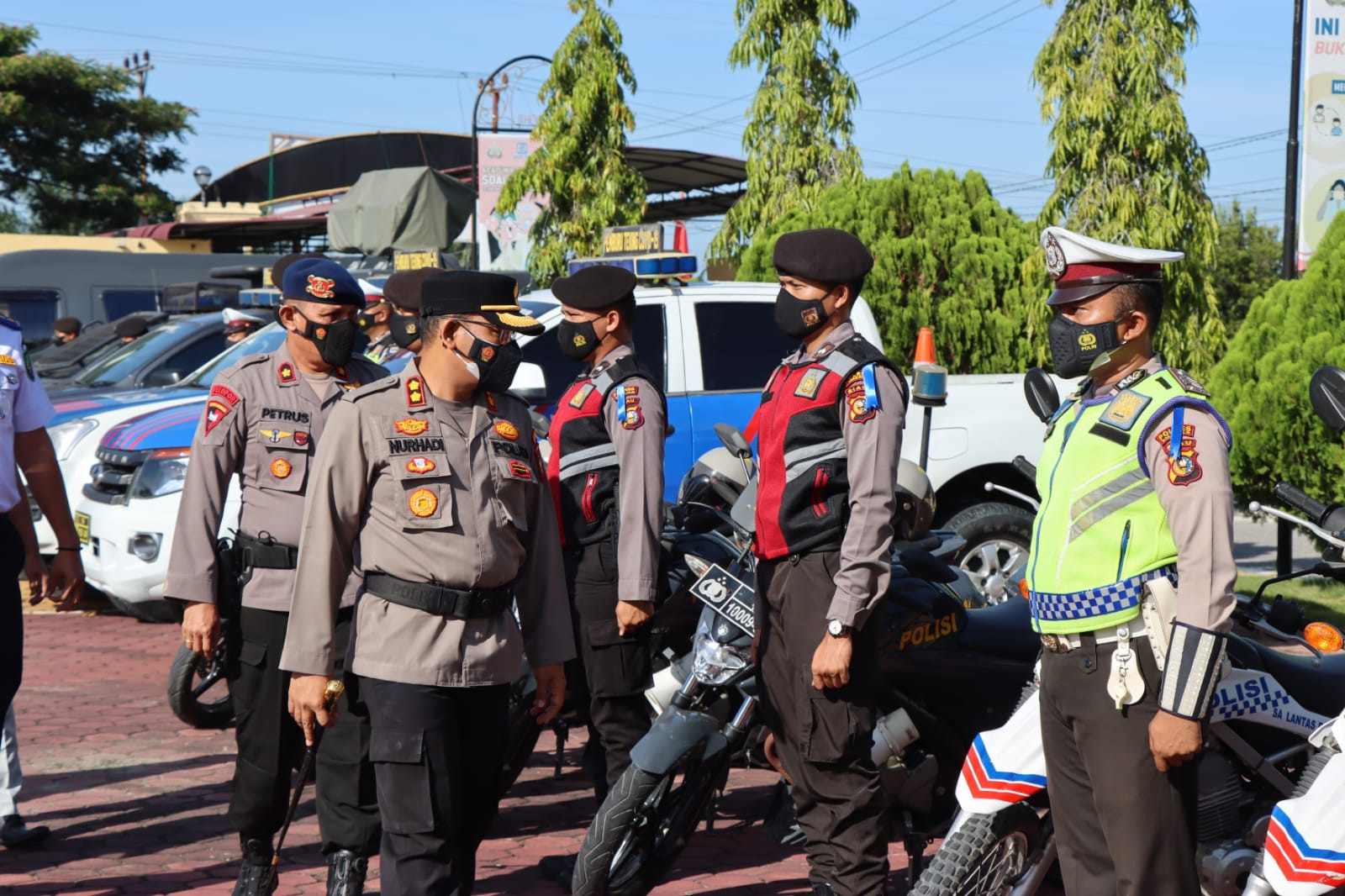 Polres Rohil Gelar Ops Patuh Lancang Kuning 2022