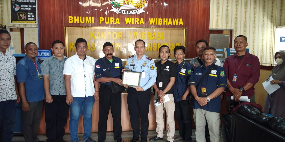 JMSI Rohil Sambangi Kantor Imigrasi Kelas II Bagansiapiapi