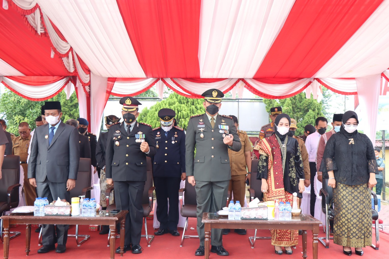 Syukuran Hari Bhayangkara Di Mapolres Rokan Hilir