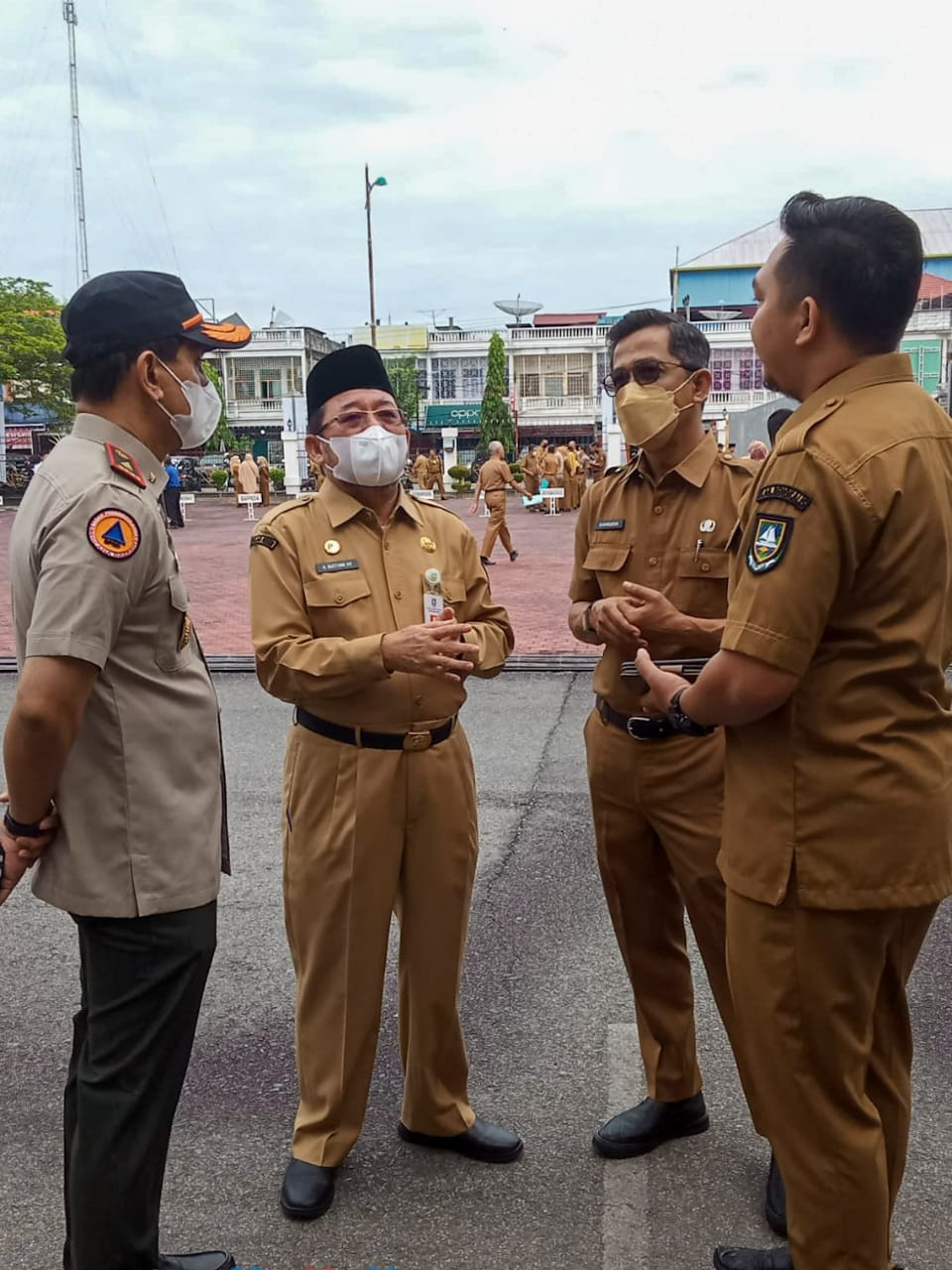 Sekda Pimpin Apel Senin di Lingkungan Pemkab Bengkalis