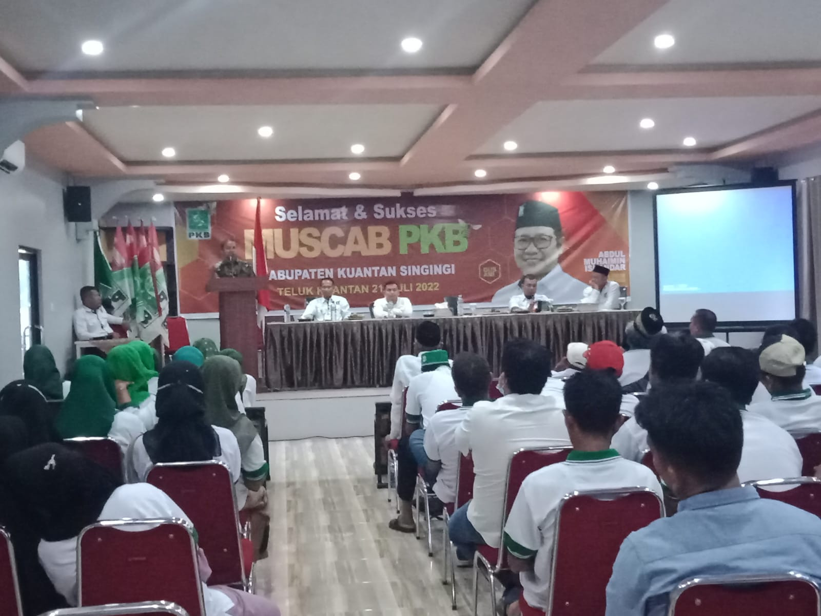 Cak Mus Terpilih Secara Aklamasi Sebagai Ketua DPC Partai PKB Kuansing