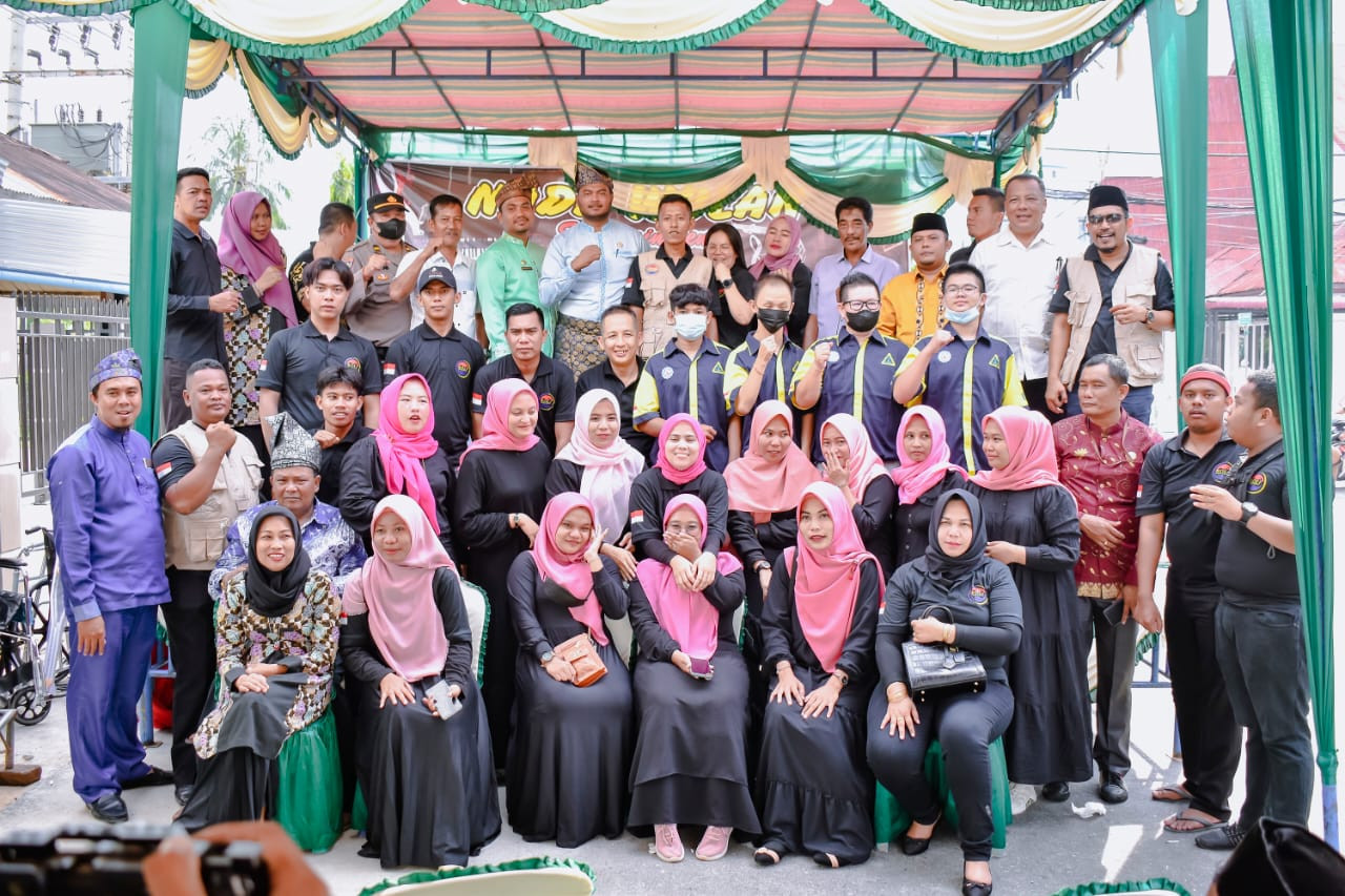 Camat Bangko Resmikan Kantor Sekretariat Rohil Peduli