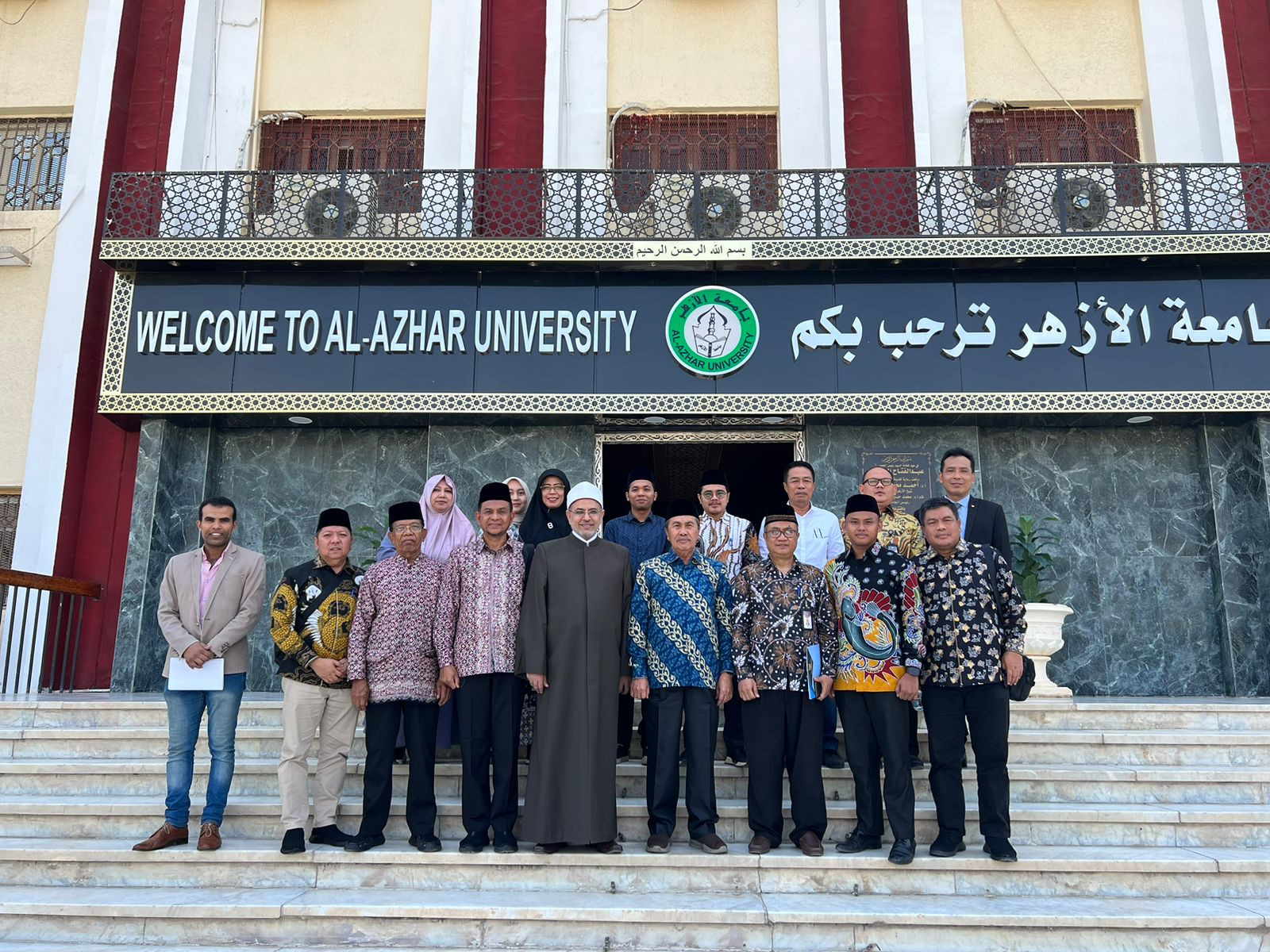 Gubri Syamsuar Jajaki Kerjasama Dengan Universitas Al-Azhar