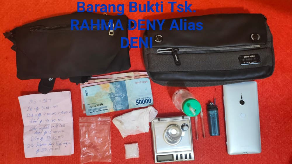 Satuan Reserse Narkoba Polres Rohil Bekuk  Empat Pemuja Narkoba