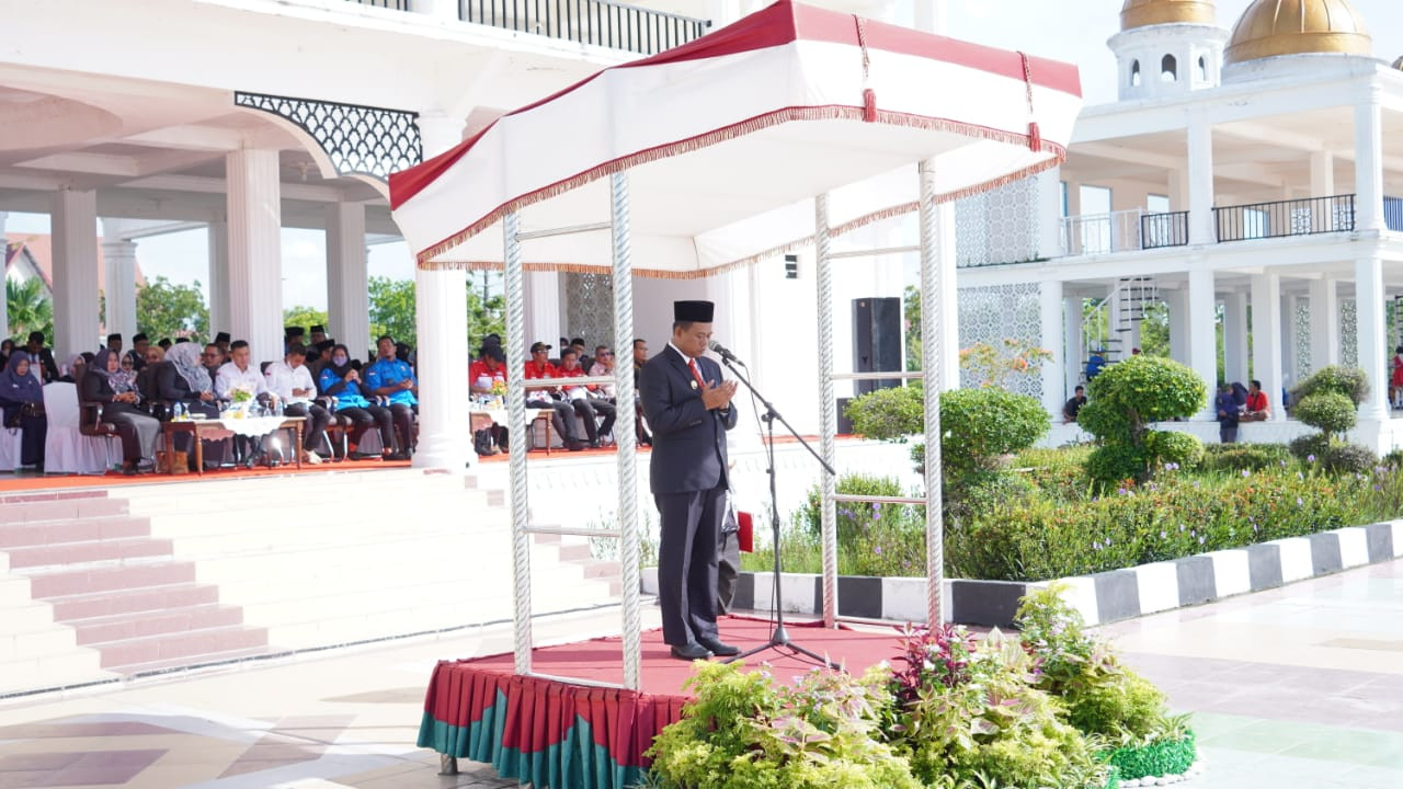 Peringatan Hari Sumpah Pemuda, Wabup Rohil Pembina Upacara Dan Bacakan Amanat Menpora