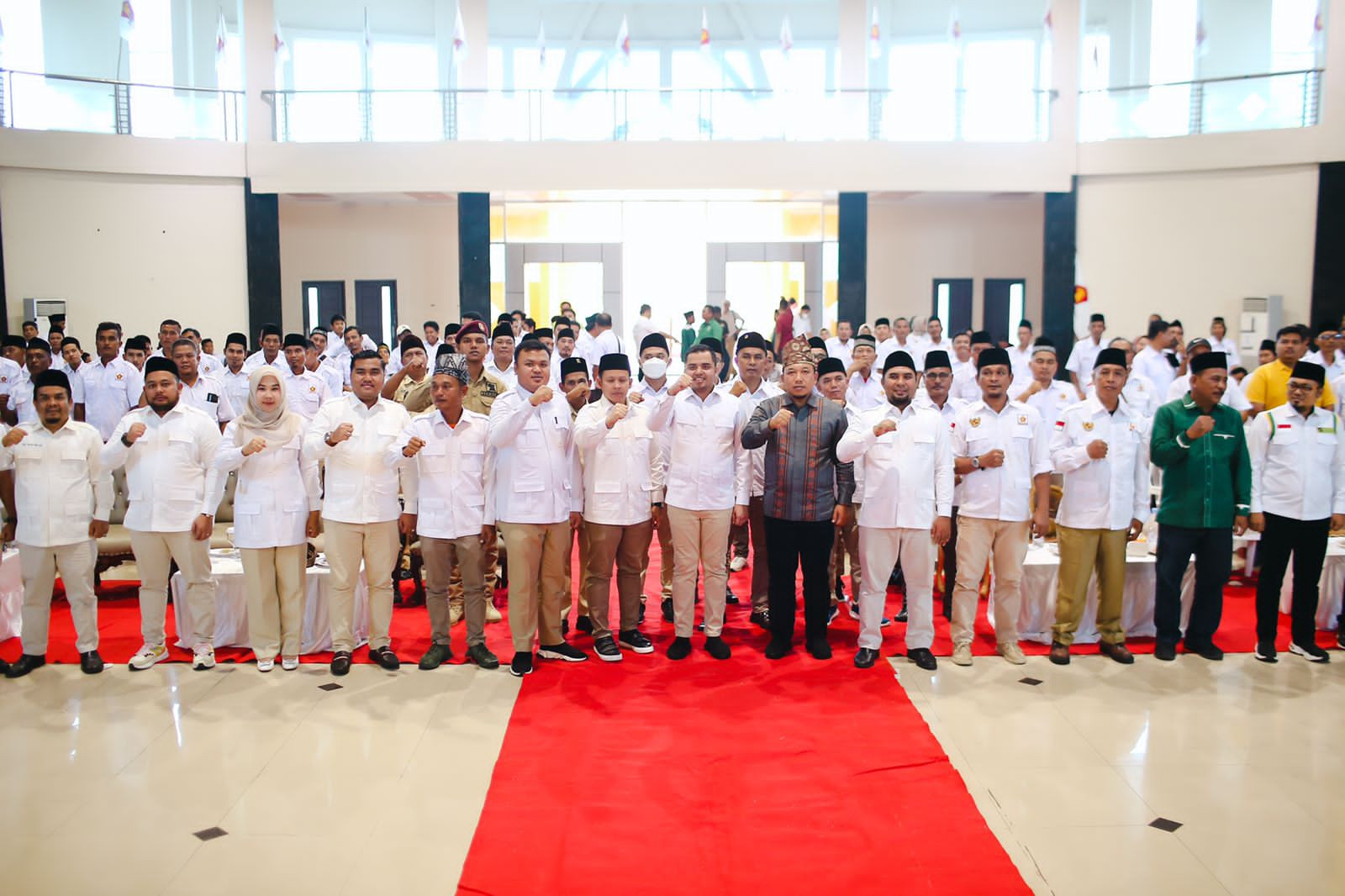 Rahul Lantik DPC, PAC dan Ranting Gerindra Siak