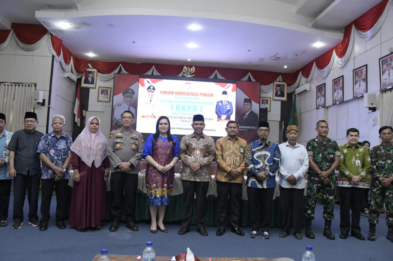Bappeda Kampar Gelar FKP Ranwal RKPD 2024