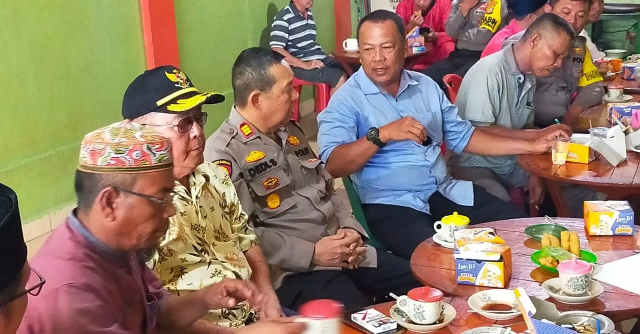 AKP Dedi Susanto SH, Pimpin Kegiatan Jum at Curhat Di Wilayah Polsek Bangko