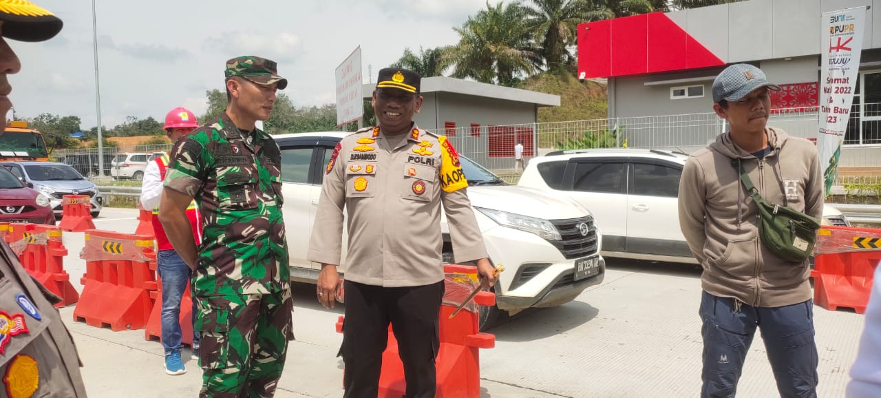Polres Kampar Turun Langsung Patroli Obyek Wisata, Jaga Kamtibmas Kondusif Saat Imlek