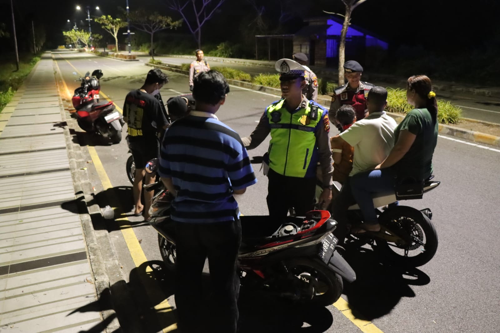 Cegah C3, Personel Polres Meranti Gelar Patroli KRYD