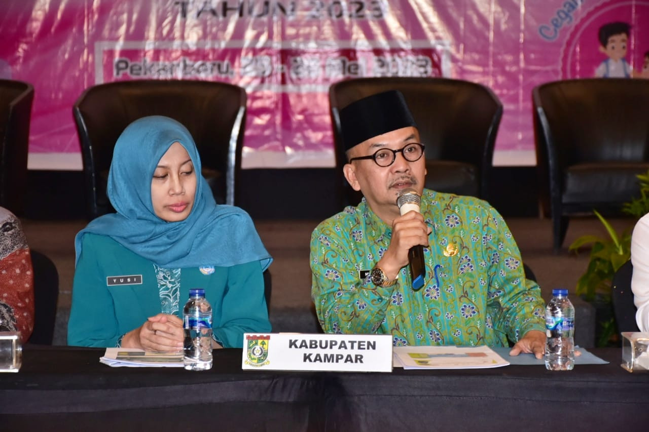 Firduas PJ Bupati Kampar Berkomitmen Penuh Dalam Penanggulangan Stunting di Kampar