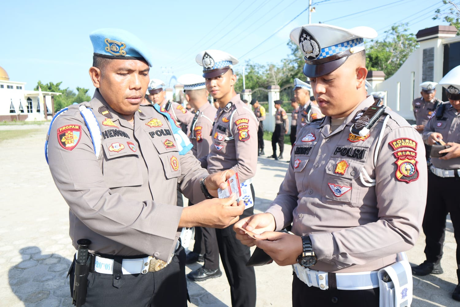 Operasi Gaktiblin Subbid Provost Polda Riau, Personel Polres Meranti Zero Pengguna Narkoba