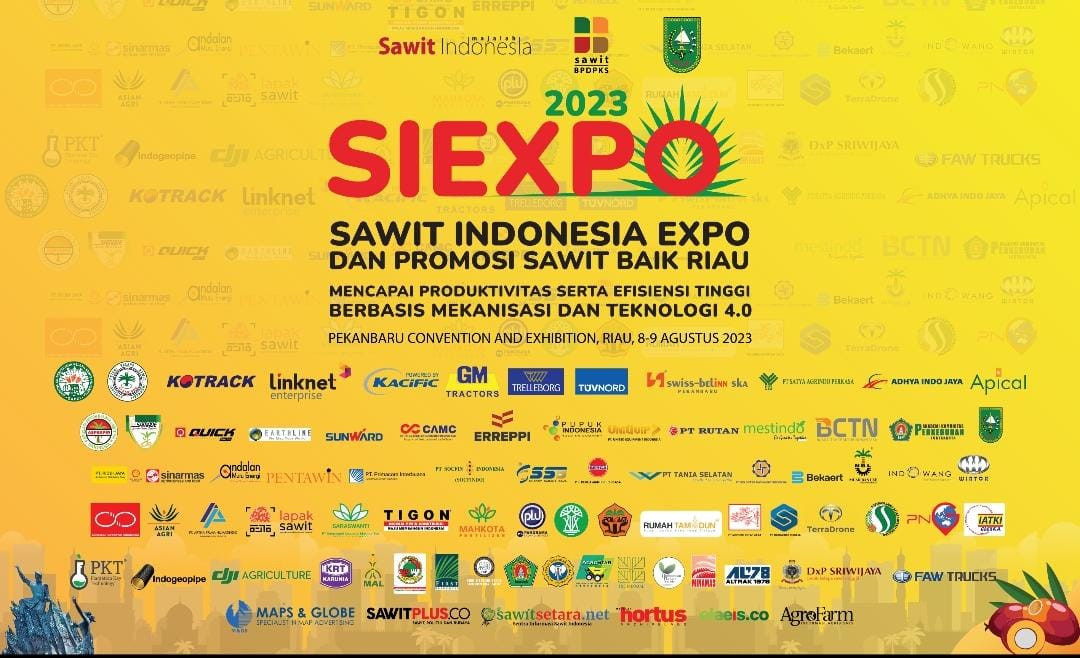 Kegiatan SIEXPO 2023 di Riau, Dunia Jadikan Riau Indikator Sawit