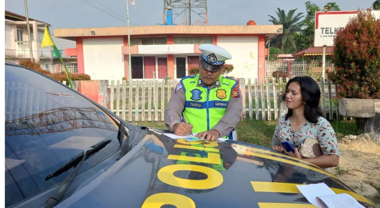 2 Hari Operasi Zebra LK 2023 Polres Inhu, Ini Jumlah Kendaraan Yang Terjaring 