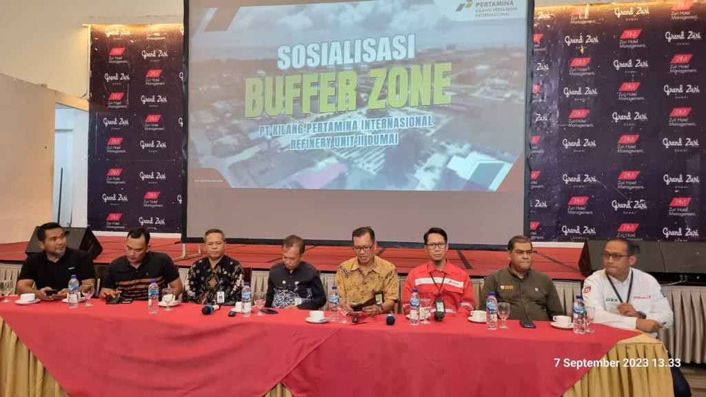 Kumpulkan Aspirasi dan Saran Stakeholder, PT KPI Unit Dumai Gelar Sosialisasi Buffer Zone