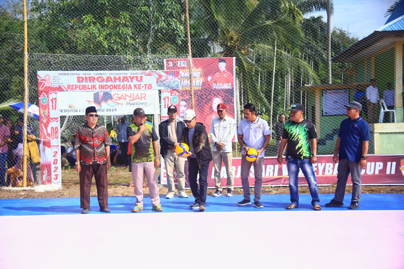 55 Tim Ramaikan Harjosari Cup II Desa Lemang