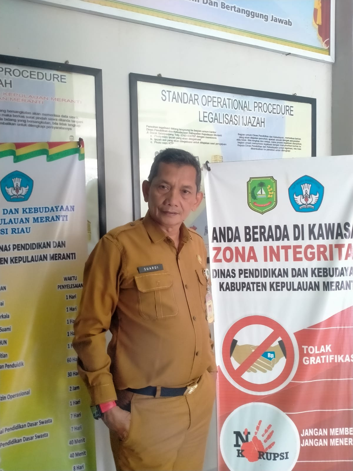 Meski di Riau Heboh Belajar Online Di Meranti Tetap Belajar Tatap Muka