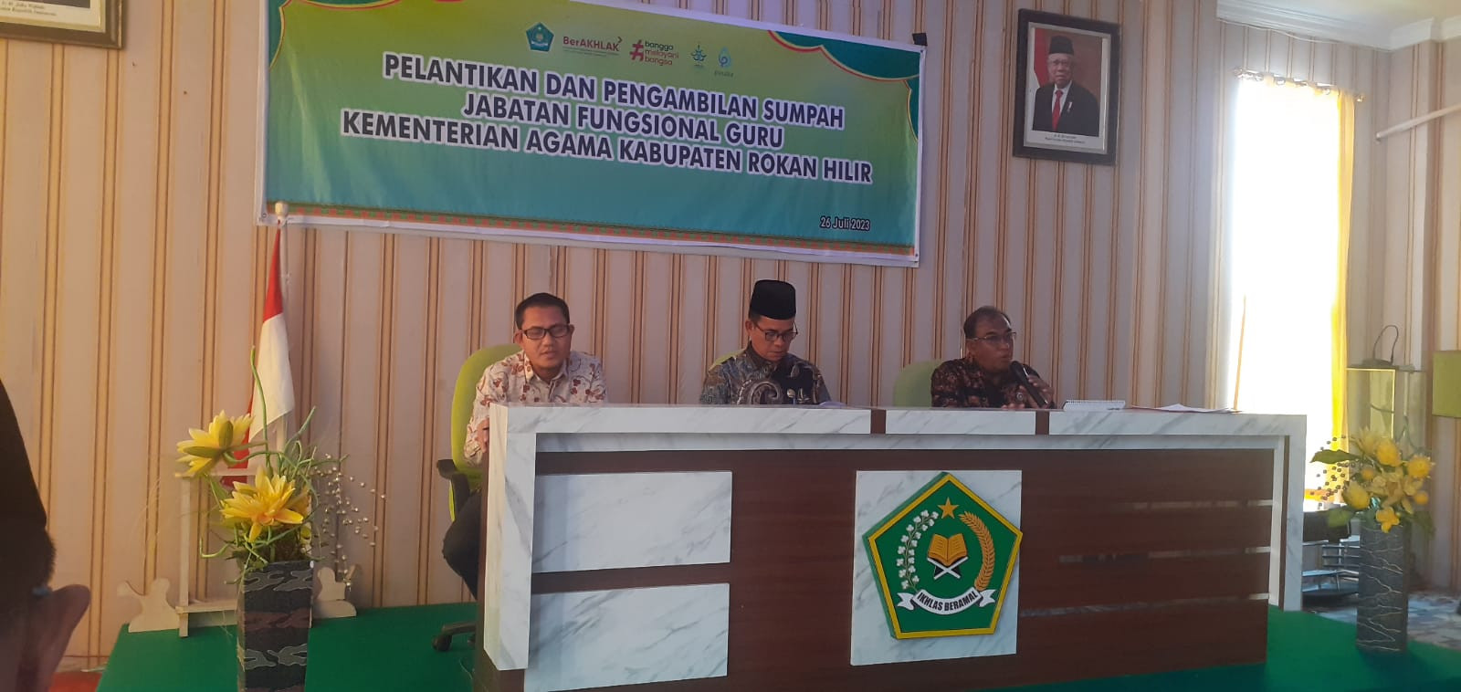 LPTQ Rohil Gelar Rapat Teknis MTQ Rohil Dan MTQ Provinsi Riau