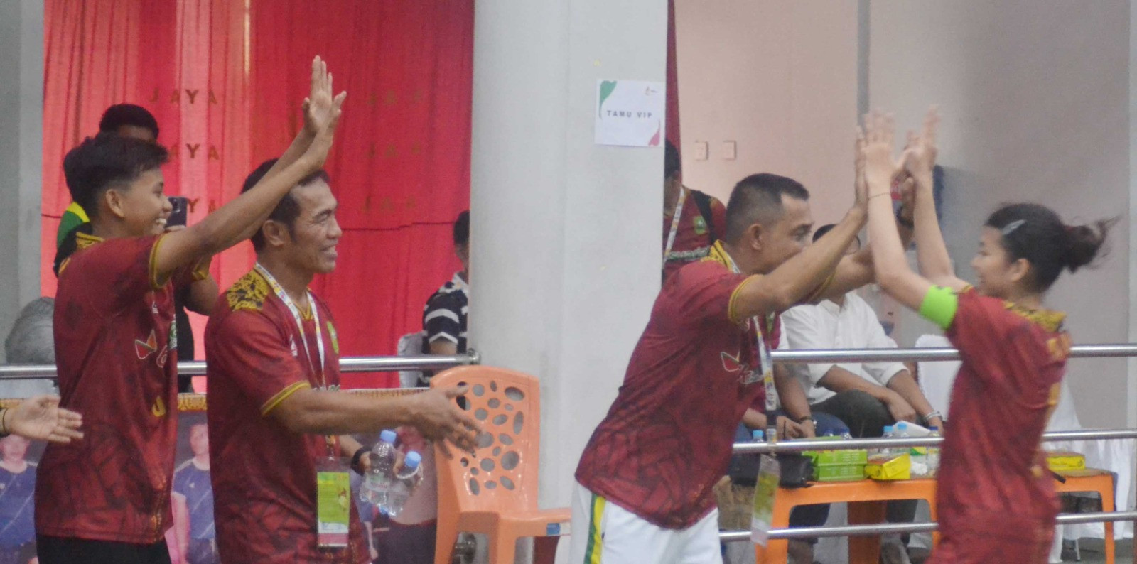 Sepak Takraw Putri Riau Raih Emas dan Lolos Nomor Utama PON 2024