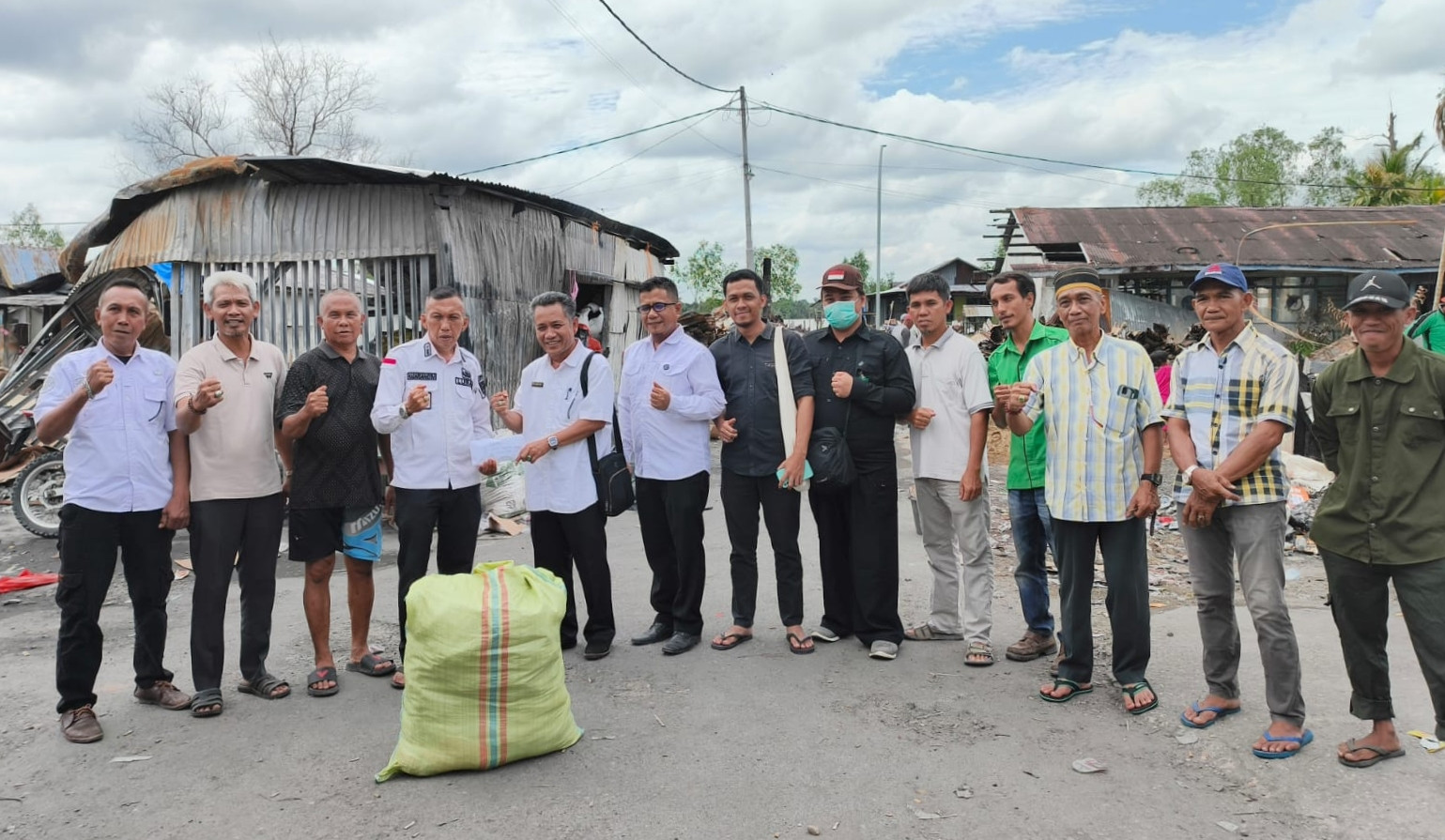 RSUD Tengku Sulung Ajak Semua Elemen Beri Dukungan Pemulihan untuk Korban Kebakaran Pulau Kijang