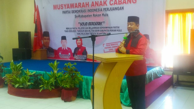 PDIP Rohul Gelar Konsolidasi