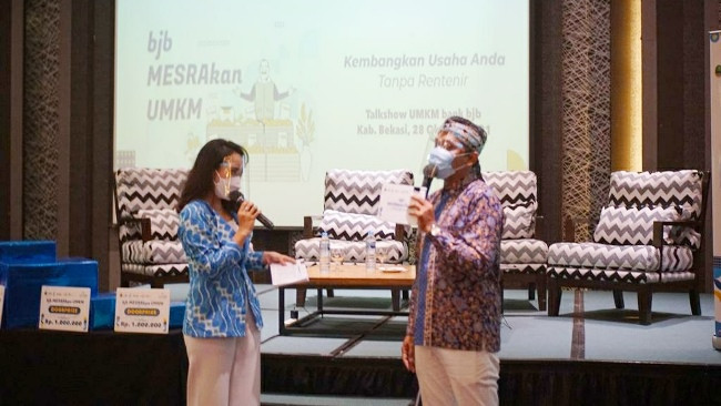 Bank BJB Gelar Rangkaian Talkshow Mesrakan UMKM