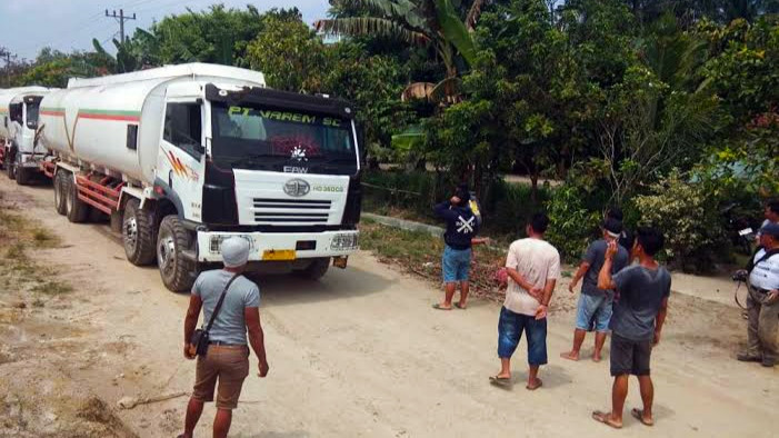 Mobil CPO PT SIPP Dihadang Oknum Mengaku Jalankan Perintah Pangdam